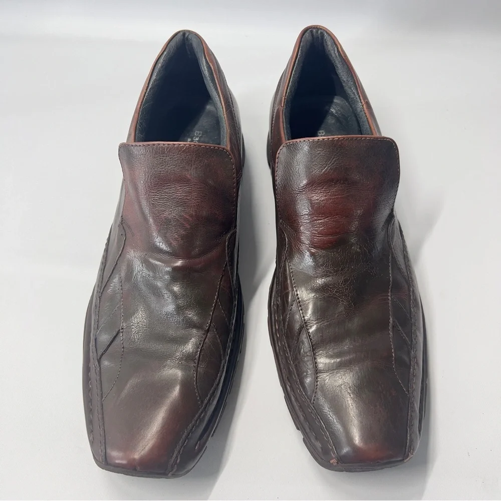 BACCO BUCCI Men’s 11.5 Brown Slip On Loafer